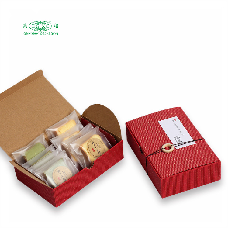 卸売カスタムロゴデザインナッツ＆カーネル紙箱食品ビスケット包装紙箱