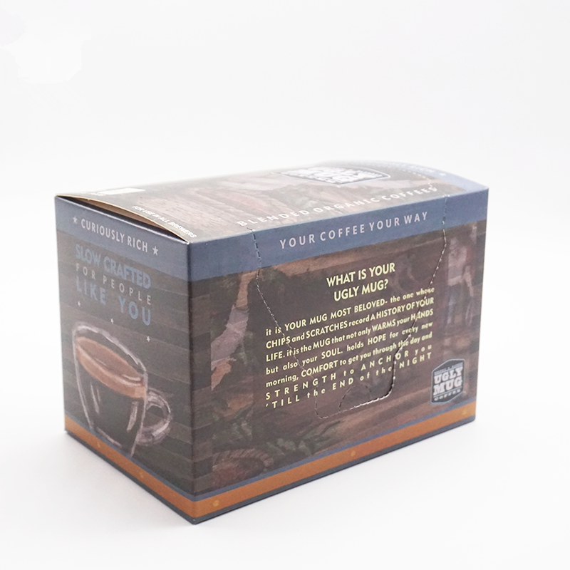 段ボールk-cupカプセル包装箱パック12個入りkeurig k cup box with custom
